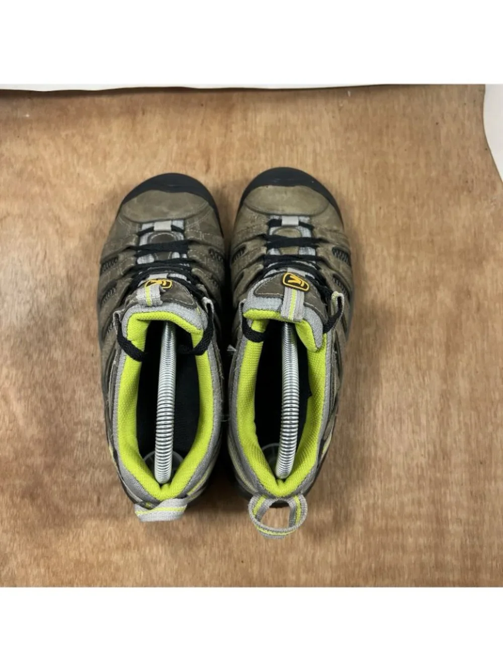 Keen Voyageur Shoes Women Size 7.5 Brown Green Waterproof Hiking Trail 1010141
